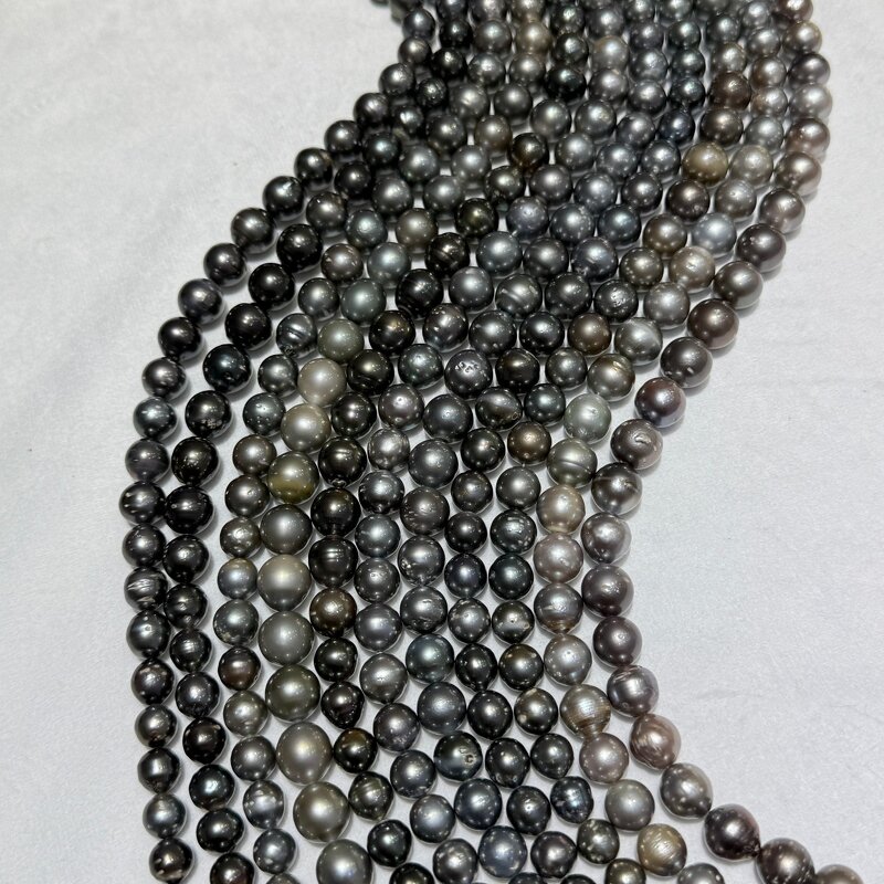 Pearl Necklace Manufacturer - Wholesale 8-12mm Natural Tahitian Saltwater