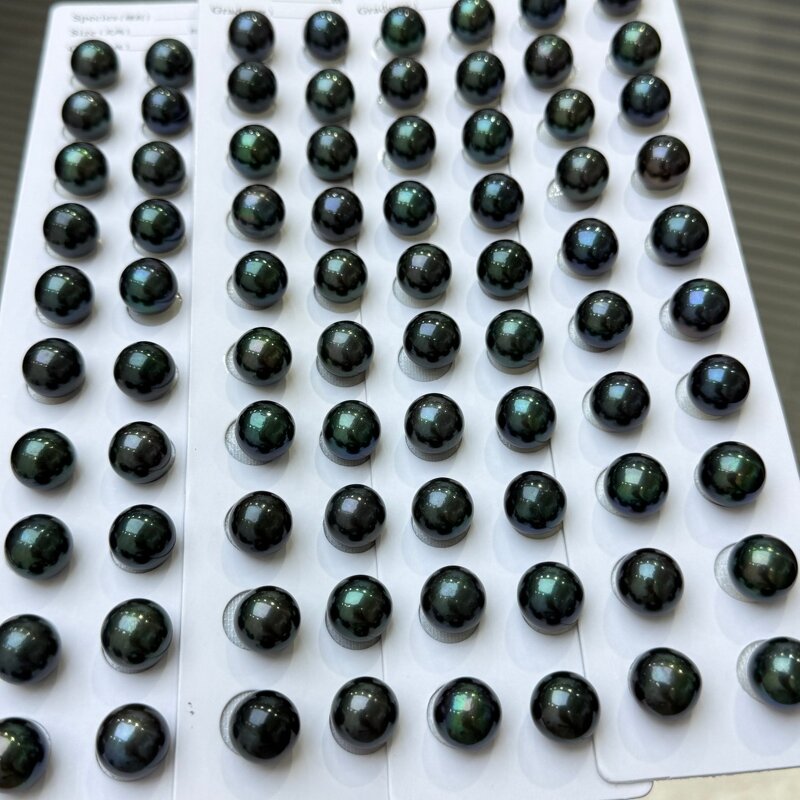 Loose Pearls Manufacturer - Wholesale Peacock Green Edison 10-13mm Dyed