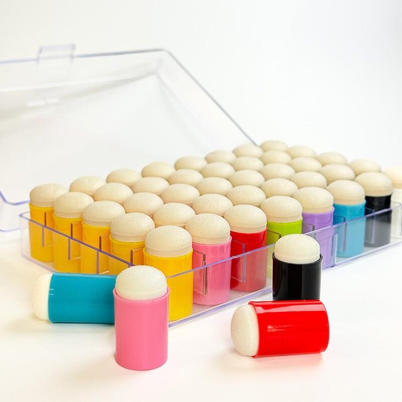 Craft Set - Manufacturer Finger Paint Sponge Foam Daubers Kids Drawing