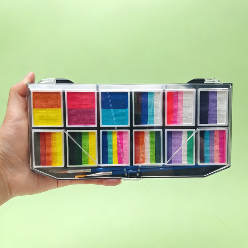 Face Paint Kit - Manufacturer Water-Based CE EN71 Custom Color Halloween Kids