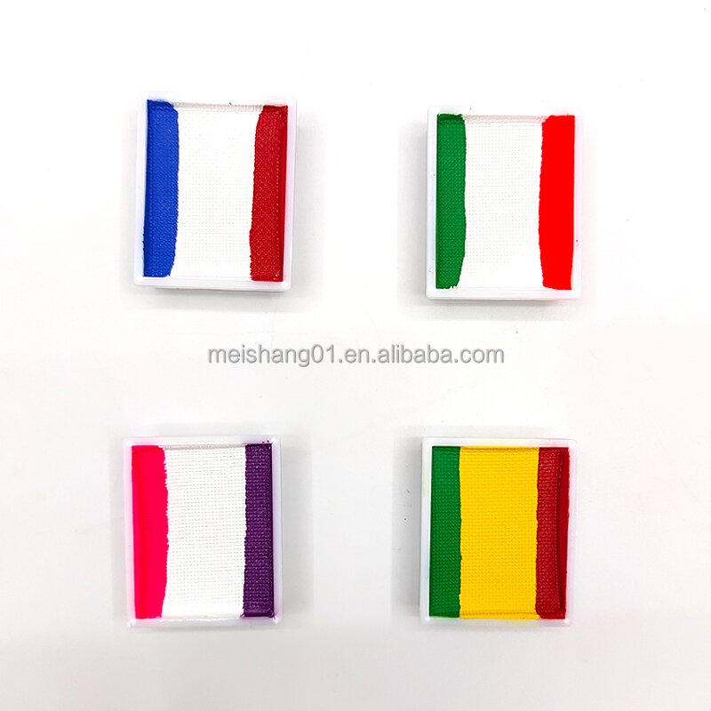 Face Paint Kit - Manufacturer Water Activated Halloween Custom Color Split Cake