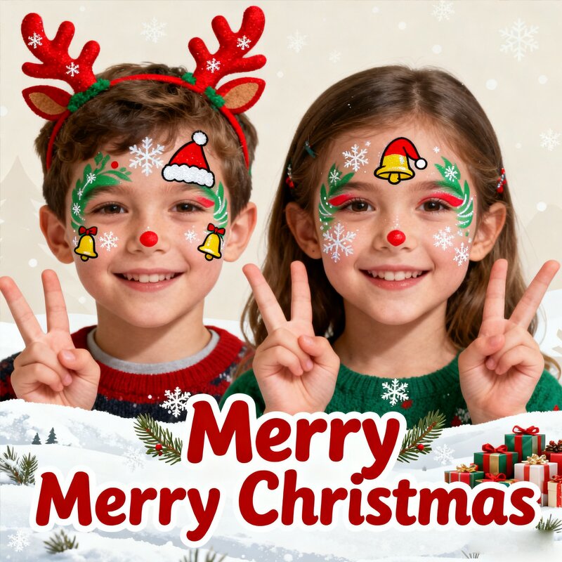 Face Paint Kit - Manufacturer Mei Shang Christmas Plant CE EN71 Certified Kids