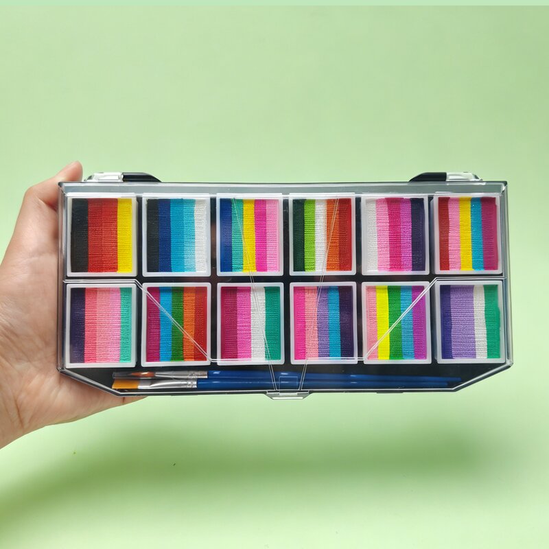 Face Paint Kit - Manufacturer Water-Based CE EN71 Custom Color Halloween Kids