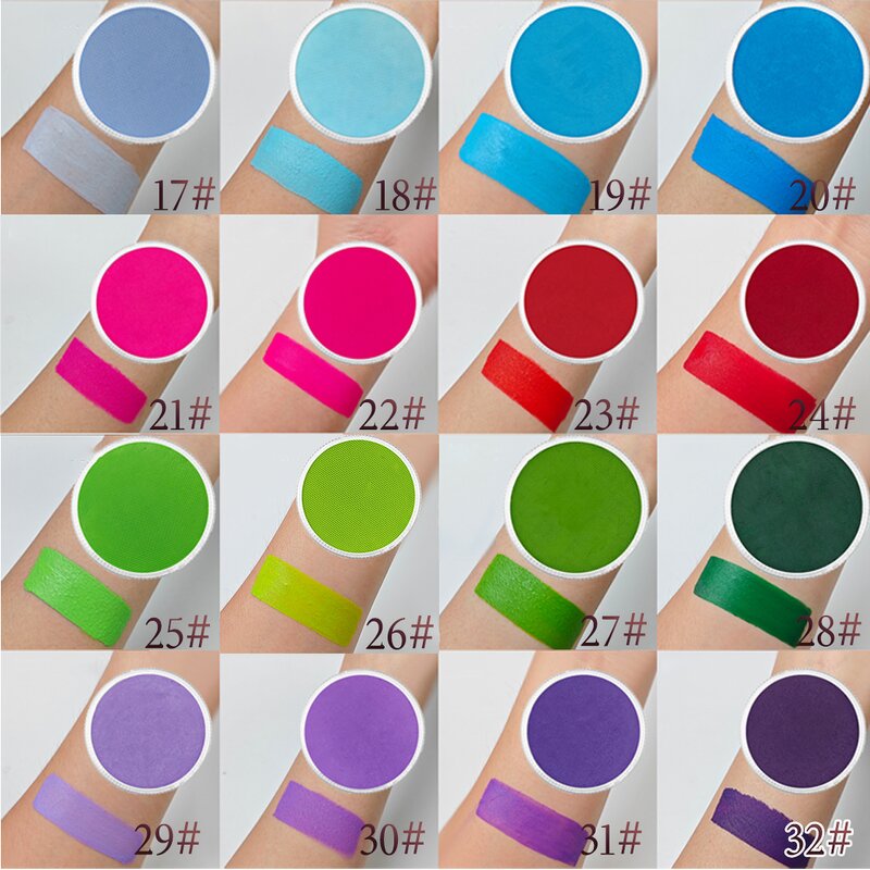 Face Paint - Manufacturer Kids Cosmetic Plant UV Neon Water Based Body Paint