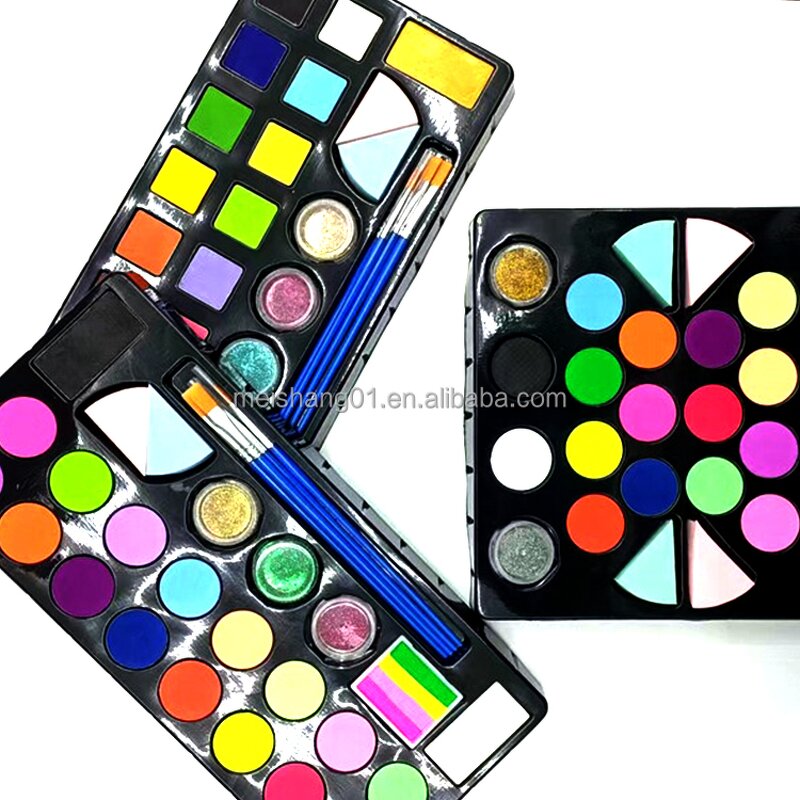Face Paint Kit - Manufacturer Water Activated Plant-Based CE Kids Adult Party