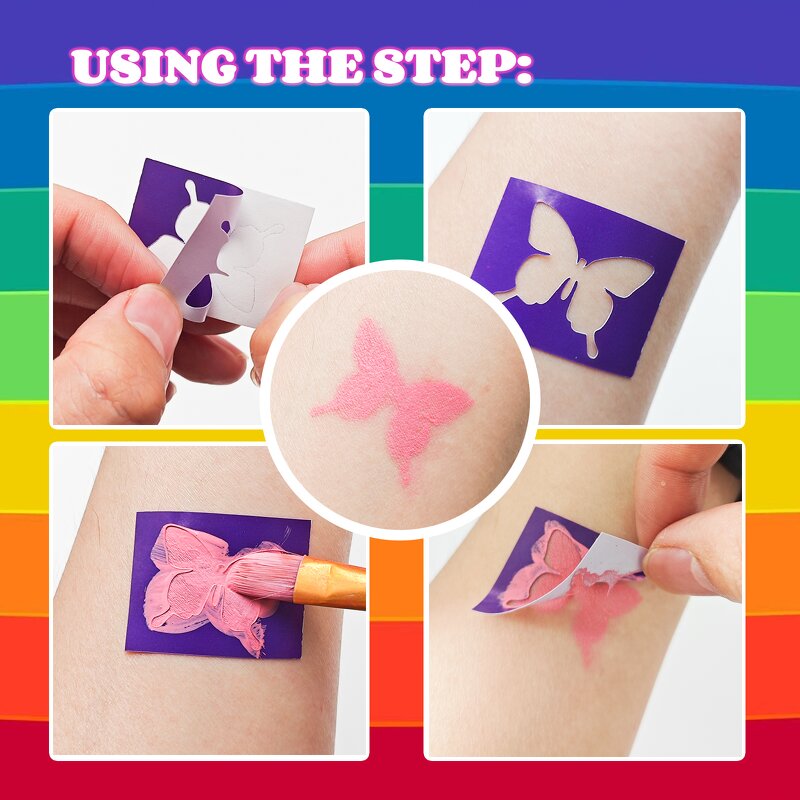 Face Paint Kit - Manufacturer 2025 A4 Plant Pigment Safe Kids Single Color