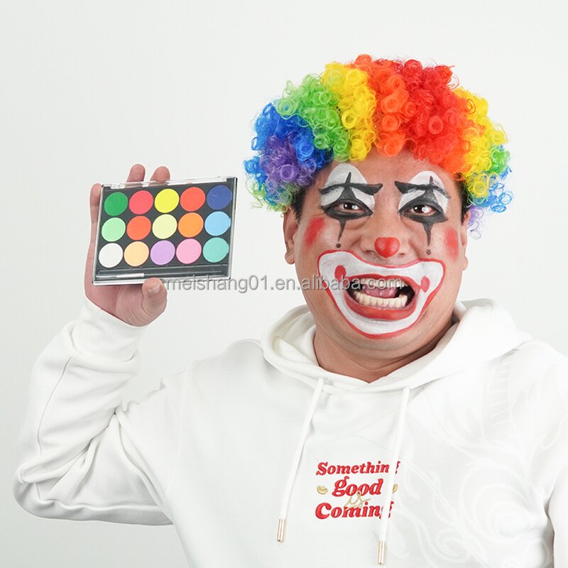 Face Paint Palette - Manufacturer UV Rainbow Water-Based CE Plant Kids Party