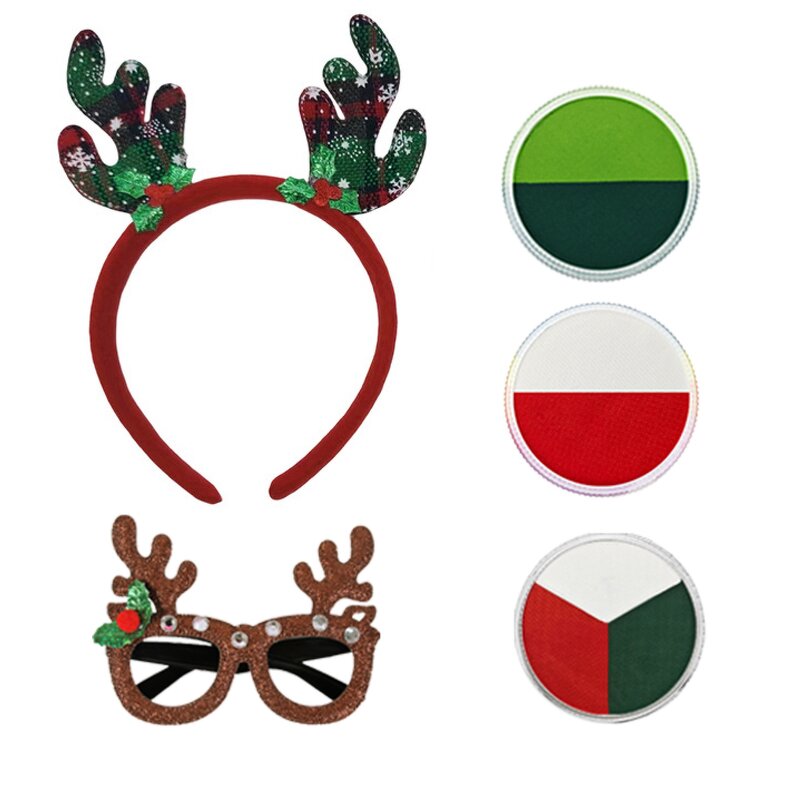 Face Paint Kit - Manufacturer Christmas Decoration Natural Pigments Kids Safe
