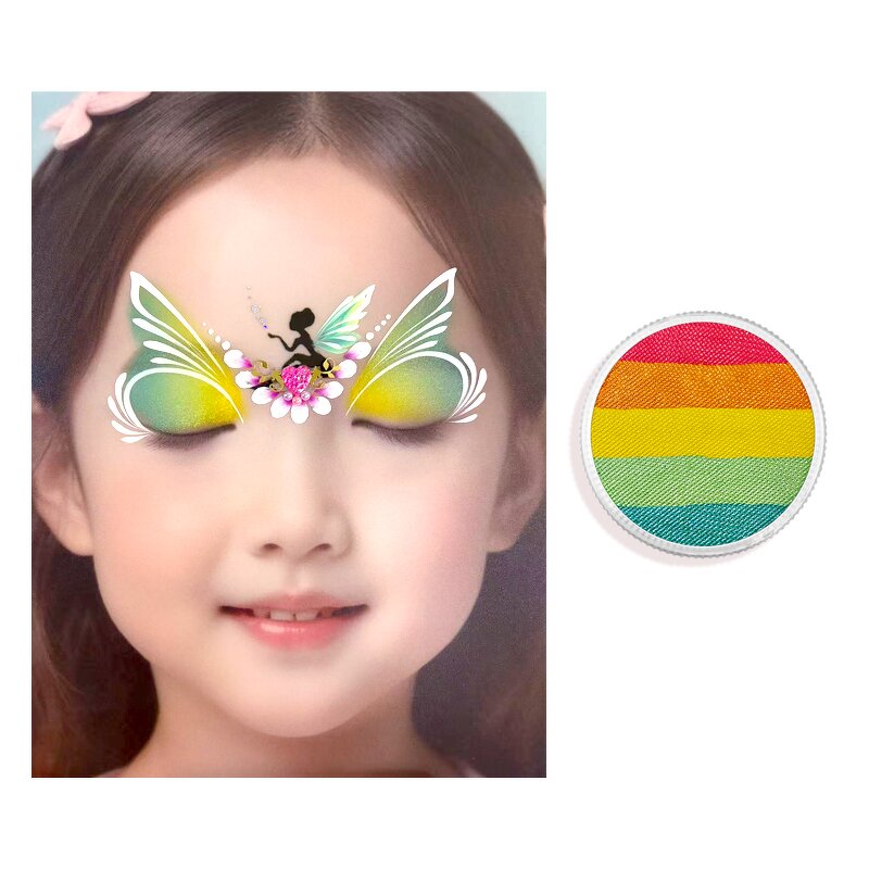 Face Paint - Manufacturer 5 Pearlescent Shades Washable Kids Festival Party