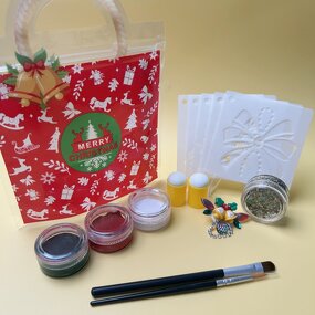 Face Paint Set - Manufacturer Christmas Gift Brushes Paint Glitter Hot Selling