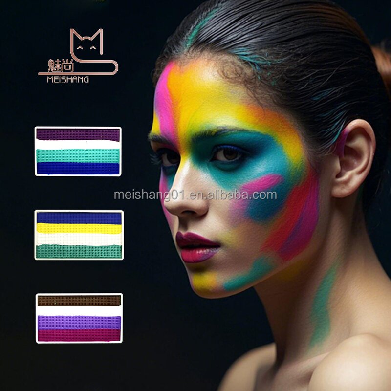 Eyeliner Paint - Manufacturer 20g Neon Water Activated Kids Split Face Paint