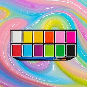 Face Paint - Manufacturer Water-Based Professional Rainbow Halloween Body Art