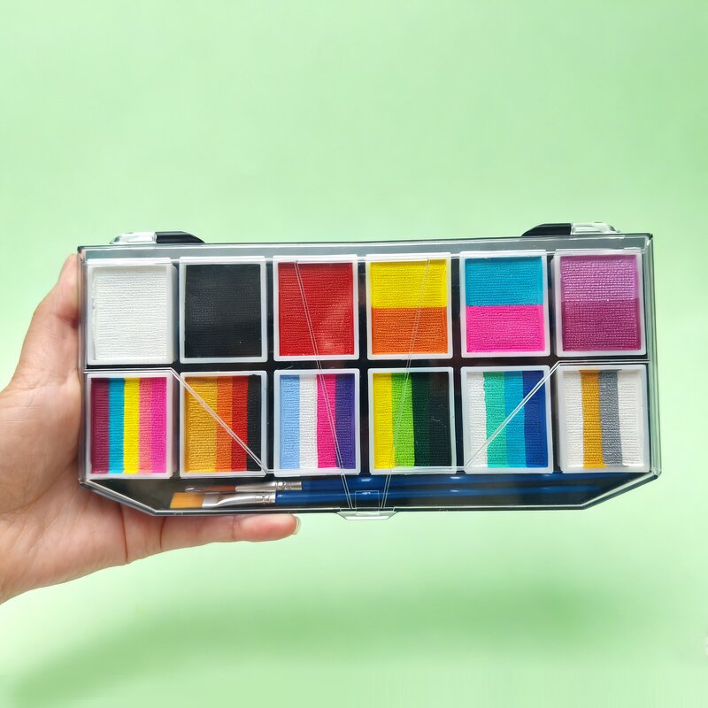 Face Paint Kit - Manufacturer Water-Based CE EN71 Custom Color Halloween Kids