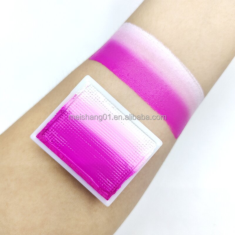 Face Paint Kit - Manufacturer Water Activated Halloween Custom Color Split Cake