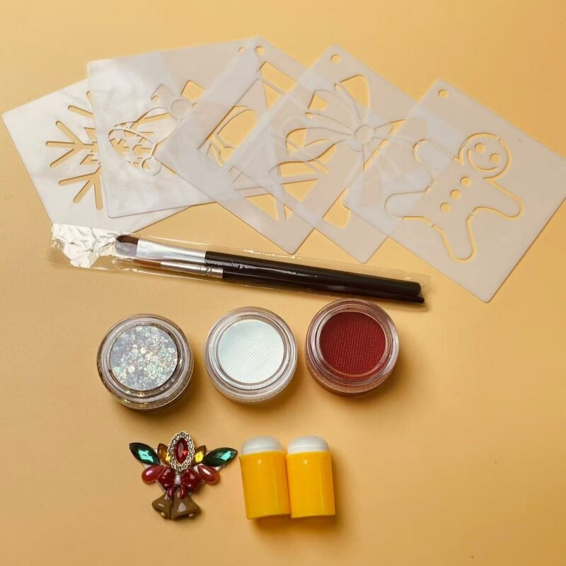 Face Paint Kit - Manufacturer Plant-Based Gift Set Kids Christmas High Quality