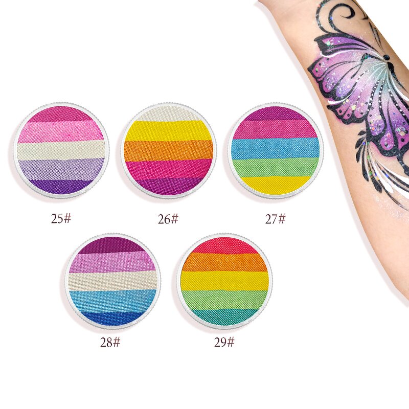 Face Paint - Manufacturer 5 Pearlescent Shades Professional Kids Wholesale