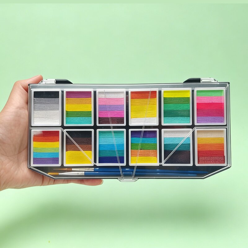 Face Paint Kit - Manufacturer Water-Based CE EN71 Custom Color Halloween Kids