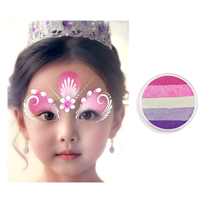 Face Paint - Manufacturer 5 Pearlescent Shades Washable Kids Festival Party