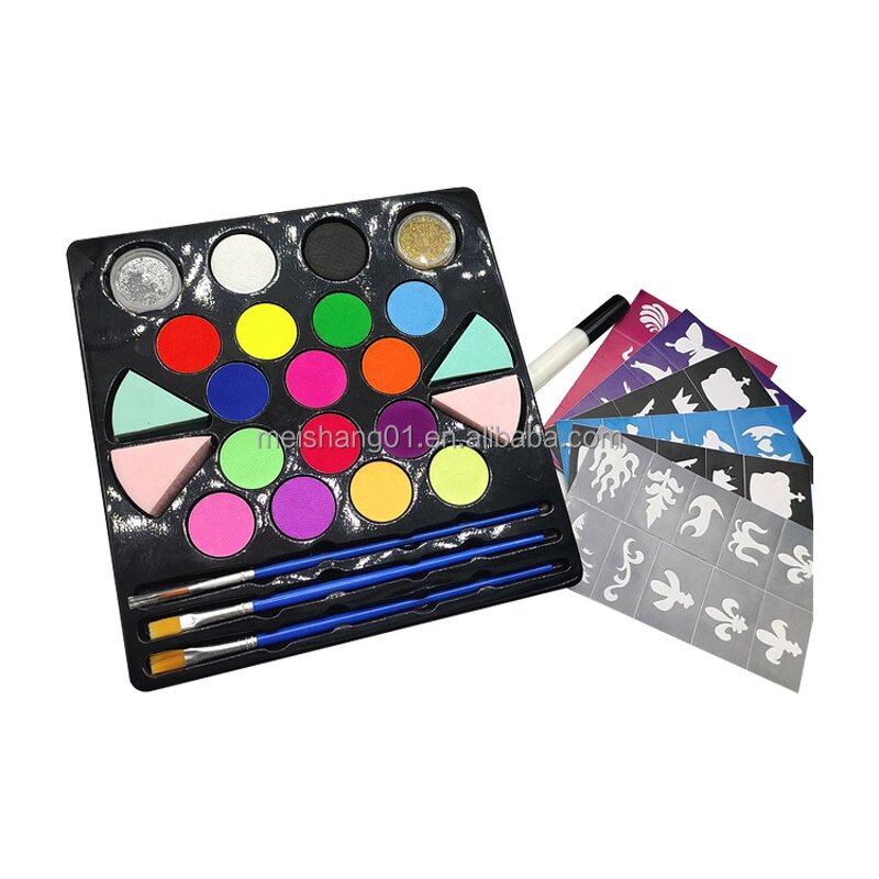 Face Paint Kit - Manufacturer Water Activated Plant-Based CE Kids Adult Party