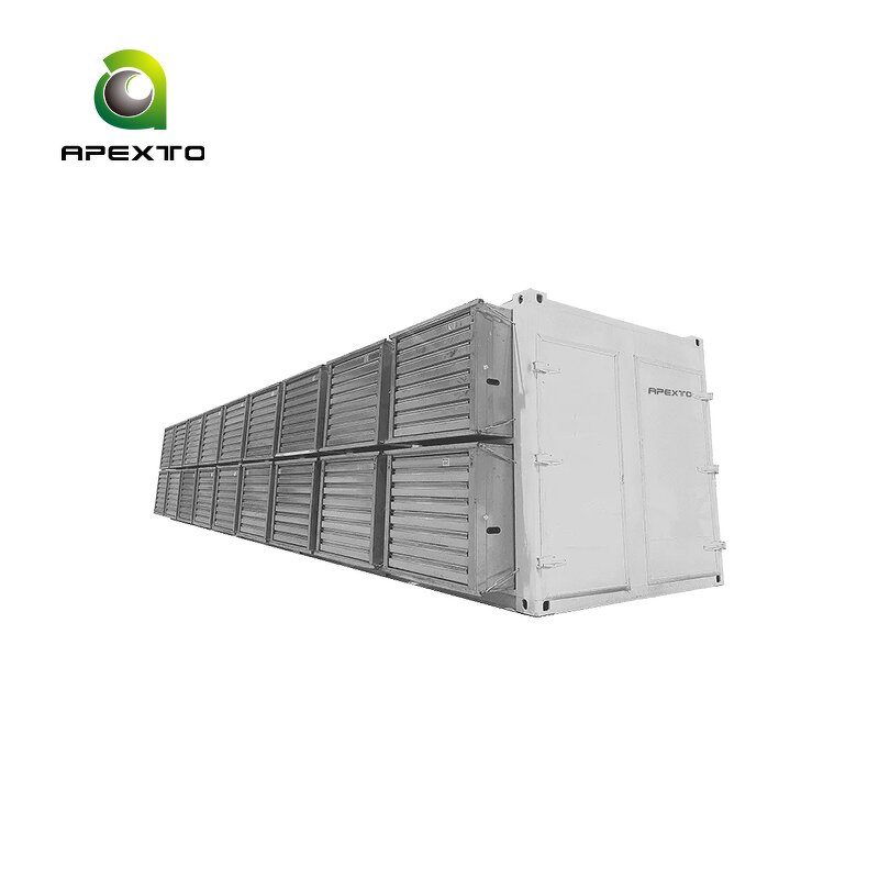 Cooling Infrastructure - Manufacturer AP-A40 40FT Air Cooling 315 Slots Asic Miner Hosting