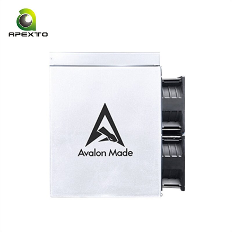 Bitcoin Miner - Manufacturer Canaan Avalon A1446 136Th/s 3400W SHA-256 ASIC Crypto