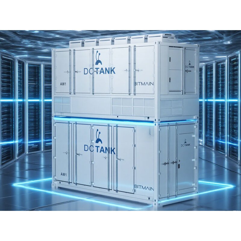 Cooling Container - Manufacturer Bitmain DCTANK AW1 120kW Air Cooling 376 Classic Asic