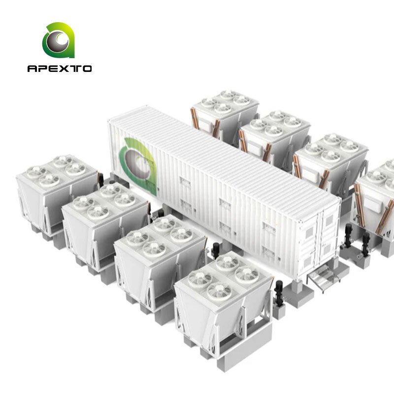 Cooling Container - Manufacturer BC40 PRO Immersion Support 384 Asic Miners Server Rack