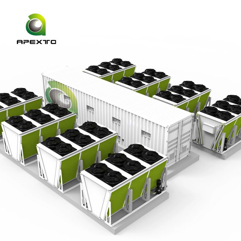 Cooling Container - Manufacturer BC40 PRO Immersion Support 384 Asic Miners Server Rack