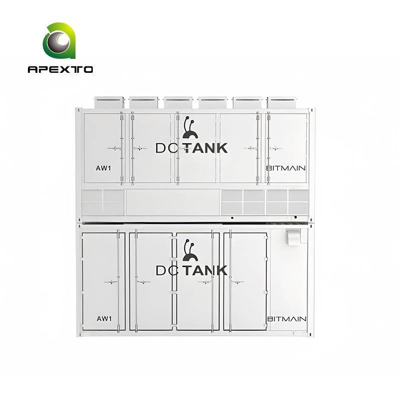 Cooling Container - Manufacturer Bitmain DCTANK AW1 120kW Air Cooling 376 Classic Asic