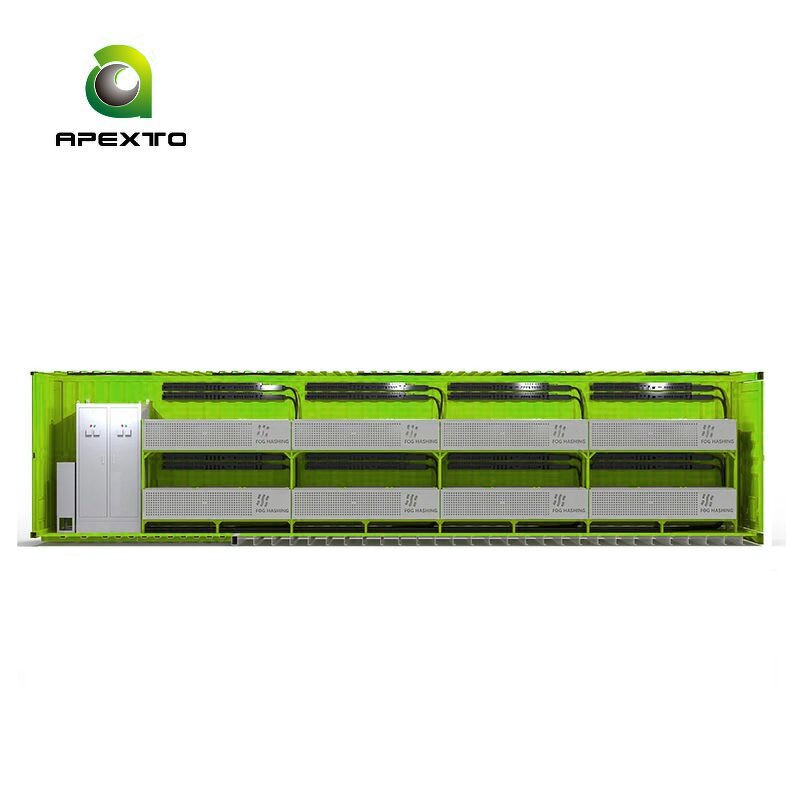 Cooling Container - Manufacturer BC40 PRO Immersion Support 384 Asic Miners Server Rack