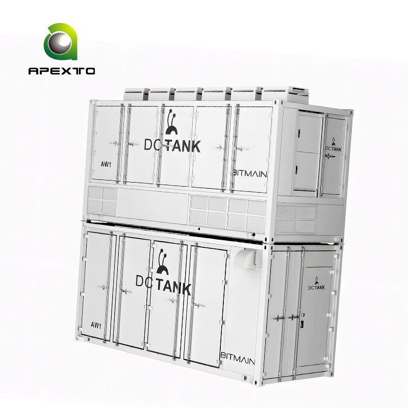 Cooling Container - Manufacturer Bitmain DCTANK AW1 120kW Air Cooling 376 Classic Asic