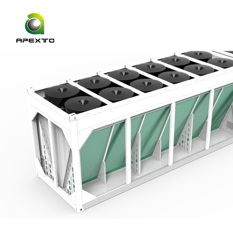 Cooling Container - Manufacturer HC40-S1200 Hydro Support 210 Antminer S19/21 Hydro