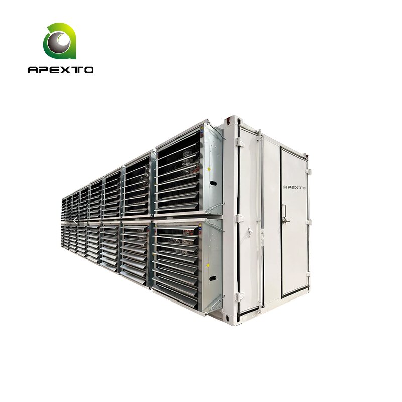 Cooling Fan - Manufacturer Customized 40FT Air Cooling 315 Units S19 S21 Miner Hosting