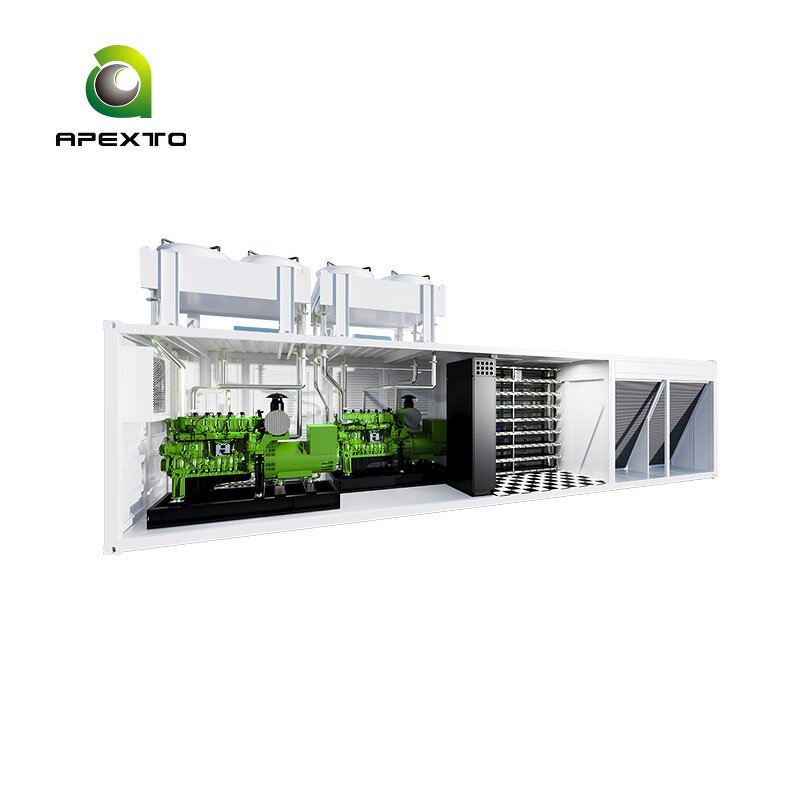 Mining Solution - Manufacturer AP-50Hyd Natural Gas Water Cooled Support 96 Hydro Miners