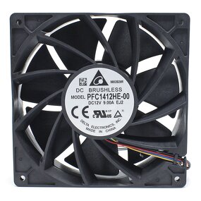 Cooling Fan Manufacturer - 6000-7200RPM KZ14038 for ASIC Miner