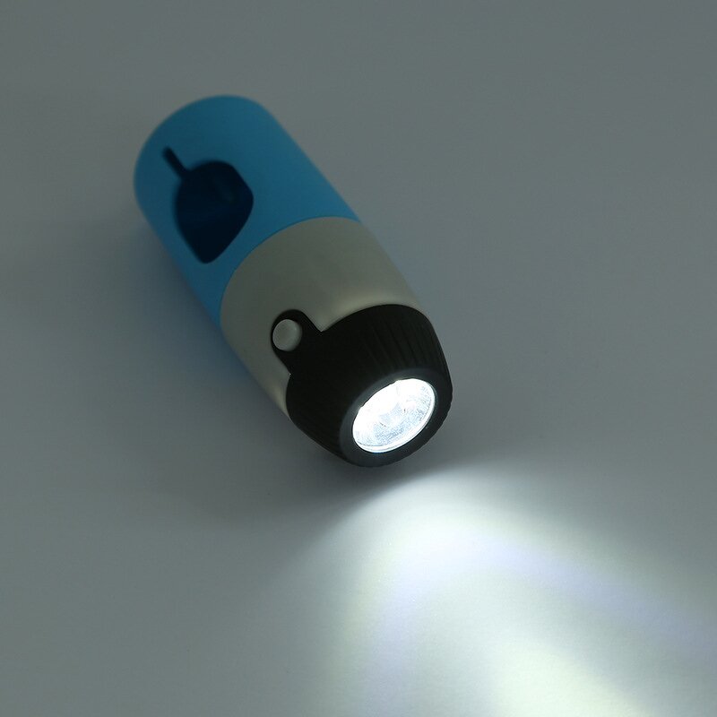 Poop Bag Dispenser - Manufacturer Portable LED Electric Light Eco-Friendly Plastic Dog