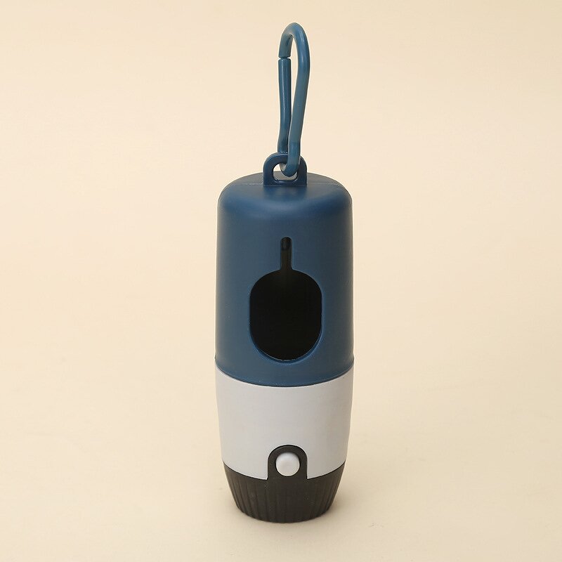 Poop Bag Dispenser - Manufacturer Portable LED Electric Light Eco-Friendly Plastic Dog