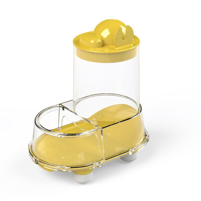 Hamster Feeder - Manufacturer Large Capacity Automatic Transparent PP Plastic Bowl