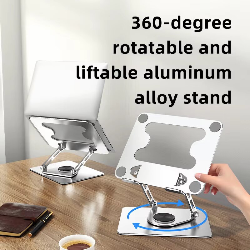 Laptop Stand - Manufacturer 360° Alloy Heat Dissipation Metal Office Computer Bracket