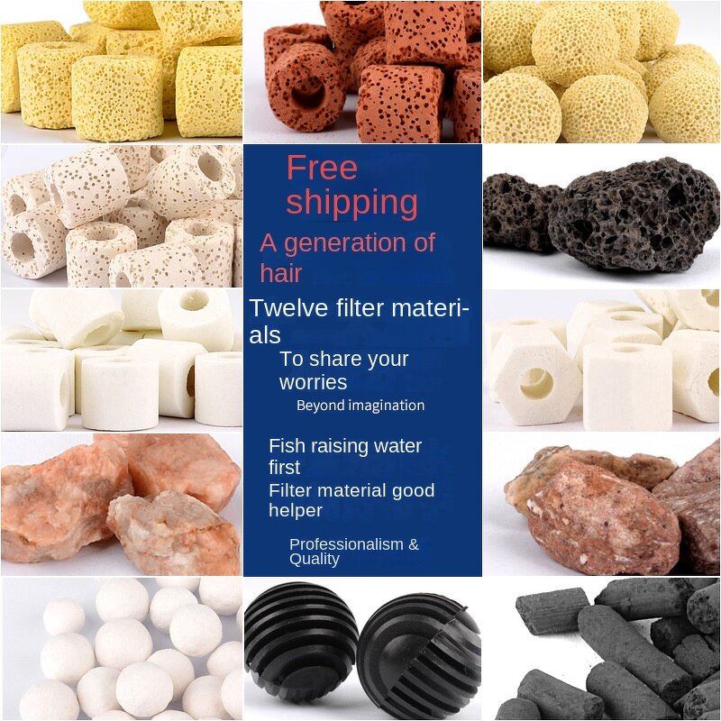 Filter Material - Manufacturer Biochemical Ball Ceramic Ring Turtle Tank Aquarium