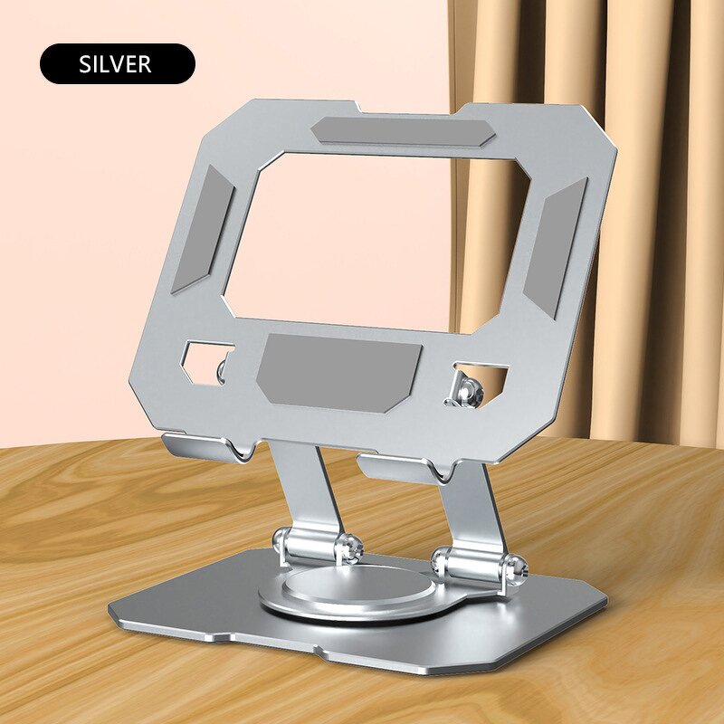 Tablet Stand - Manufacturer OEM Great Roc 360° Rotating 17 Inch Metal Riser Ergonomic