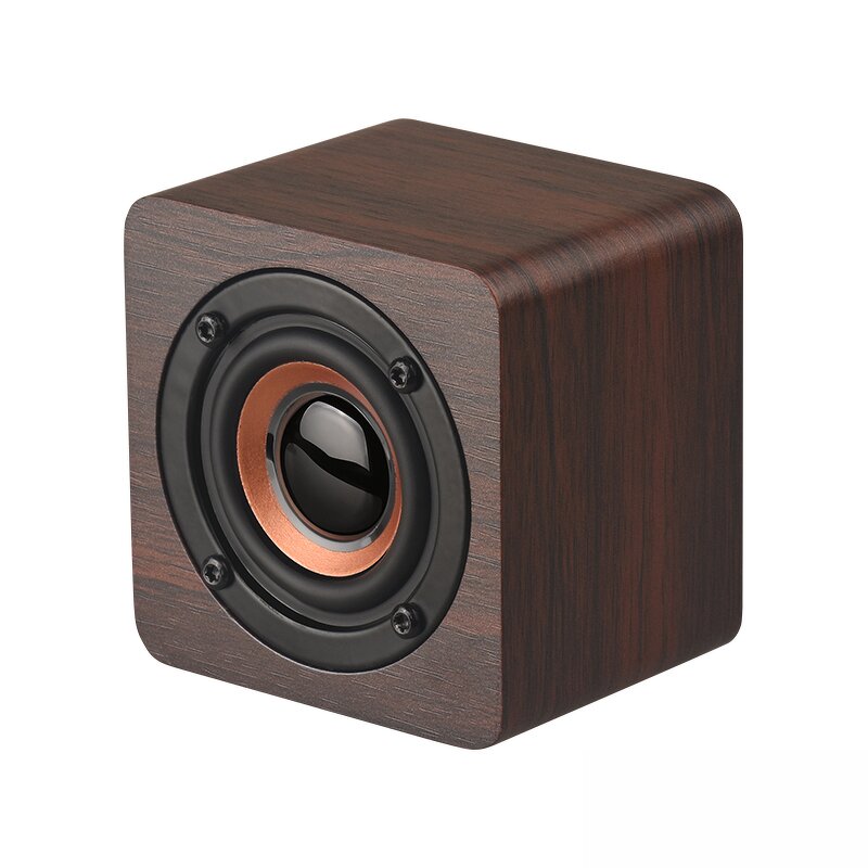 Speaker - Manufacturer Vintage Mini Retro Wood 5W Battery Operated Mobile Phone