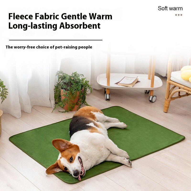 Dog Mat - Manufacturer Large Winter Waterproof Reusable Fleece Breathable Diaper Pad
