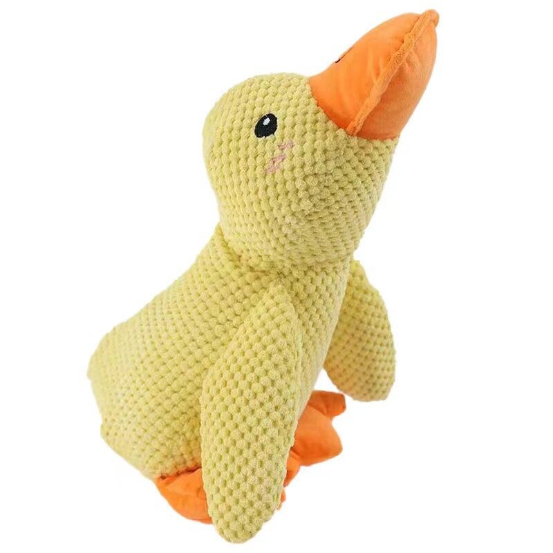 Pet Toy - Manufacturer Interactive Plush Duck Silicone Molar Bite-Resistant Dog Cat