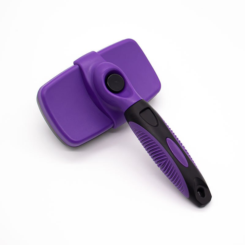 Slicker Brush - Manufacturer 2025 Self-Cleaning Skin-Friendly Deshedding Dog Cat TPR