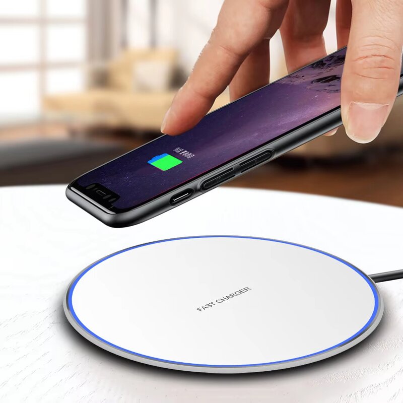 Wireless Charger - Manufacturer 15W Fast Aluminum Alloy Pad CE FCC ROHS Certified