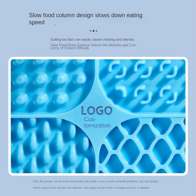 Lick Mat - Manufacturer Anti-Knock Silicone Food Grade Suction Cup Dog Slow Bowl
