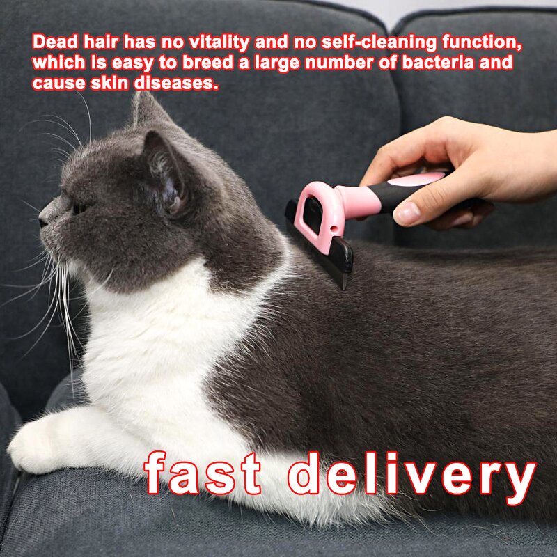 Deshedding Comb - Manufacturer Chargeable Pet Grooming Brush Cat Dog Hair Removal