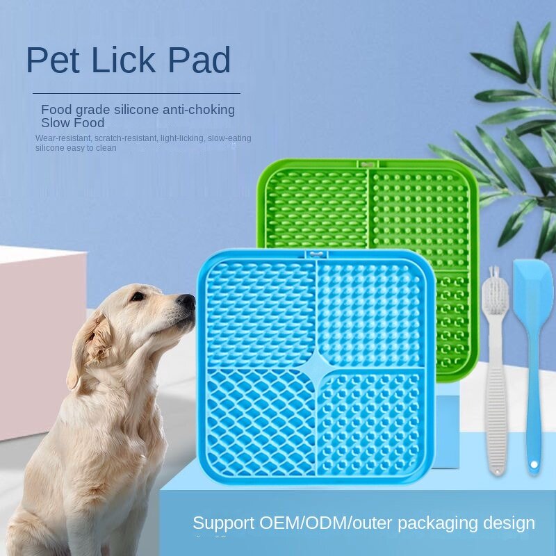Lick Mat - Manufacturer Anti-Knock Silicone Food Grade Suction Cup Dog Slow Bowl