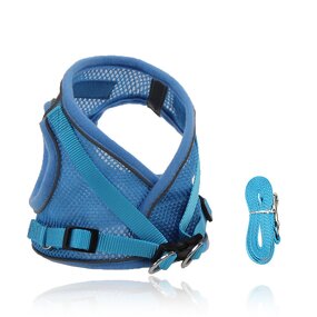 Pet Harness Manufacturer - Reflective Breathable Polyester for Dogs Cats